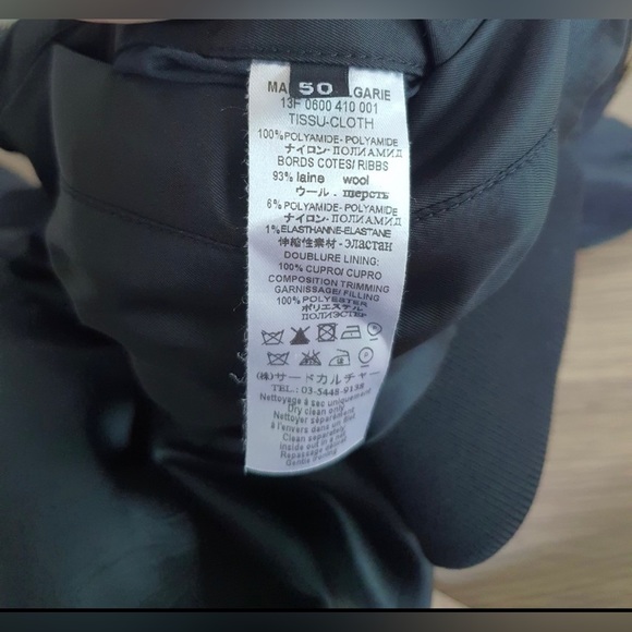 GIVENCHY DOBERMAN BOMBER JACKET SIZE 50 / LARGE - Picture 3 of 5